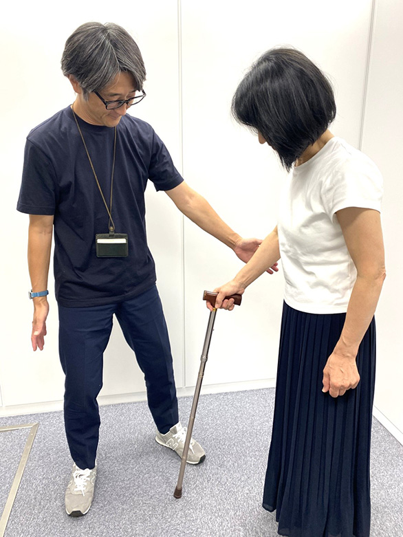 杖歩行